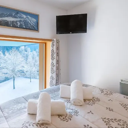 Bel Near The Slopes Argentiere Chamonix Mont Blanc