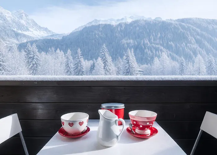 Bel Near The Slopes Argentiere Chamonix Mont Blanc